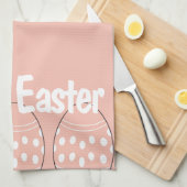 Happy Easter Kitchen Towel Theedoek (Quarter Fold)