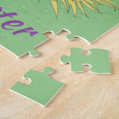 Happy Easter Kiwi met paaseieren Legpuzzel (Zijkant)