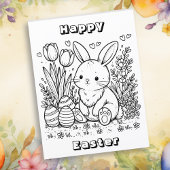 Happy Easter kleurplaten
