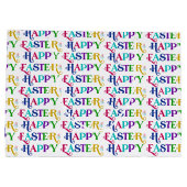 Happy Easter Kleurrijke grillige Retro Typografie  Groot Cadeauzakje (Achterkant)