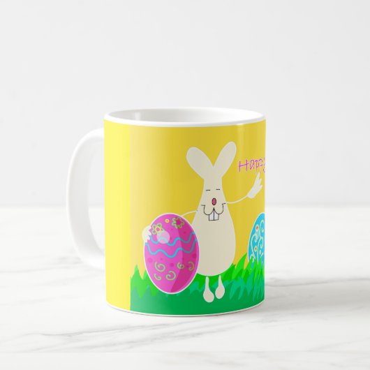 Happy easter koffiemok (Voorkant links)