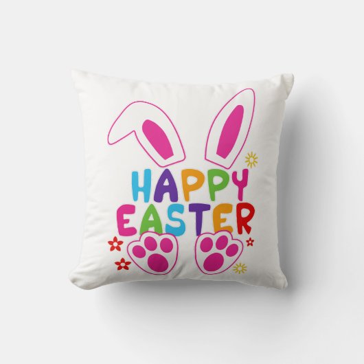 happy easter kussen (Voorkant)