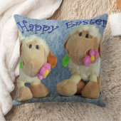 Happy Easter Lambs Kussen (Deken)