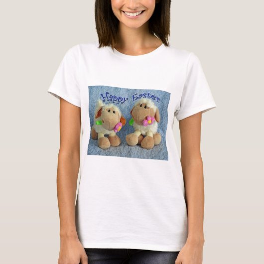 Happy Easter Lambs T-shirt (Voorkant)