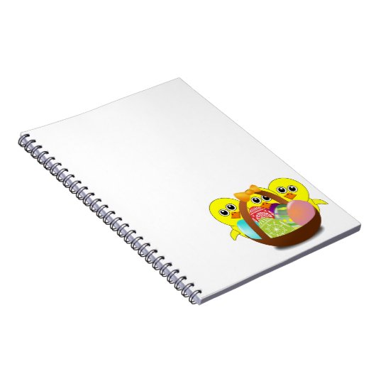 Happy Easter-laptop Notitieboek (Rechterzijde)