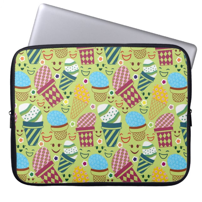 Happy Easter Laptop Sleeve (Voorkant)