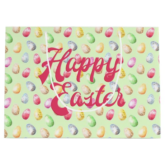 Happy Easter Large Cadeautasje (Voorkant)