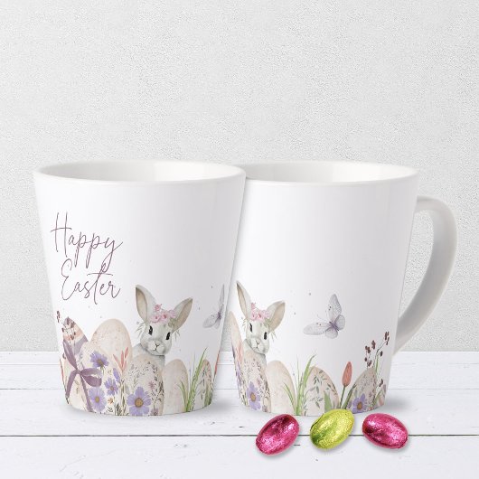 Happy Easter Latte Mug Mok