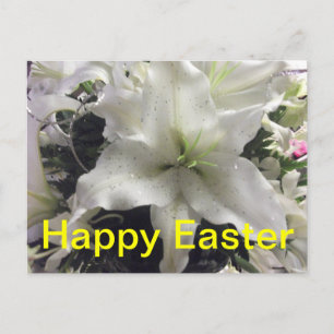 Happy Easter Lily Briefkaart