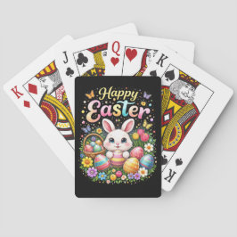 Happy Easter Little Bunny Pokerkaarten