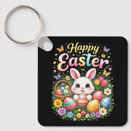 Happy Easter Little Bunny Sleutelhanger