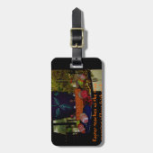 Happy Easter Love Faith and Hope wil Bagagelabel (Voorkant verticaal)