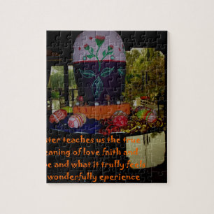 Happy Easter Love Faith and Hope wil Legpuzzel