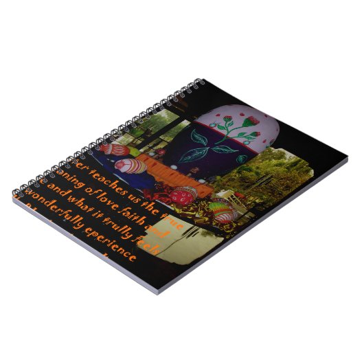 Happy Easter Love Faith and Hope wil Notitieboek (Linkerzijde)