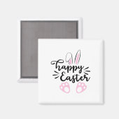 Happy Easter Magneet (Voorkant / Achterkant)