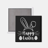 Happy Easter Magneet (Voorkant / Achterkant)