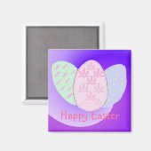 Happy Easter Magneet (Voorkant / Achterkant)