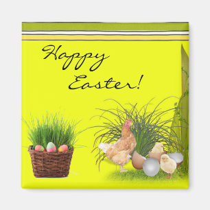 Happy Easter Magnet
