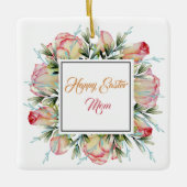Happy Easter Mam Ceramic Ornament (Voorkant)