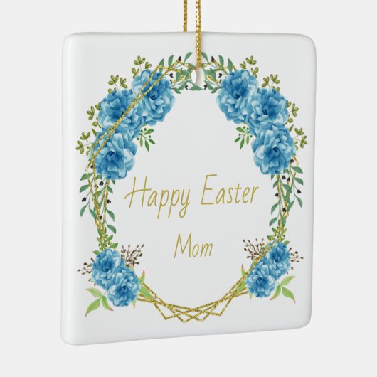 Happy Easter mama Keramisch Ornament (Rechts)