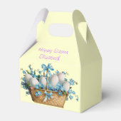 Happy Easter, mandje Snoep box Bedankdoosjes (Voorkant Zijde)