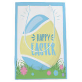 Happy Easter Medium Gift Bag Cadeauzakje (Voorkant)