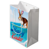 Happy Easter Medium Gift Bag Cadeauzakje (Voorkant Gekanteld)