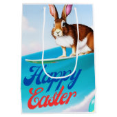 Happy Easter Medium Gift Bag Medium Cadeauzakje (Achterkant)