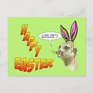 Happy Easter Meerkat Briefkaart