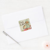 Happy Easter Meisje & Pocket Watch Stickers (Envelop)