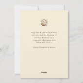 Happy Easter Modern Minimalistisch Wenskaart Feestdagenkaart (Achterkant)