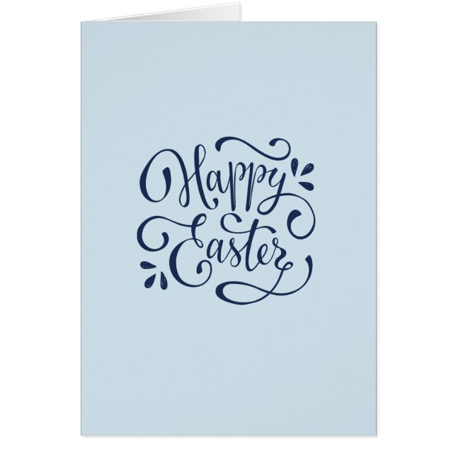 Happy easter moderne kalligrafie (Voorkant)