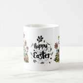 Happy Easter Mok: feestelijk en vrolijk design Koffiemok (Center)