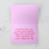 Happy Easter Mom Card Feestdagen Kaart (Binnen)