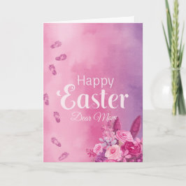 Happy Easter Mom , Personalized Easter Baby prints Feestdagen Kaart