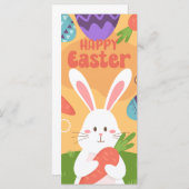 Happy Easter Money Holder Gift Kaart Chocolate Egg (Voorkant / Achterkant)