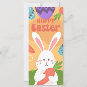 Happy Easter Money Holder Gift Kaart Chocolate Egg