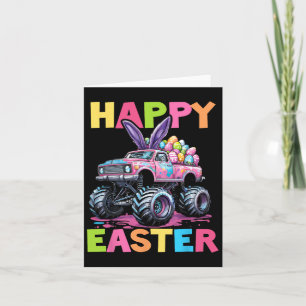 Happy Easter Monster Truck Easter Eggs Toddler Kin Kaart
