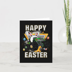 Happy Easter Monster Truck Easter Eggs Toddler Kin Kaart