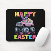 Happy Easter Monster Truck Easter Eggs Toddler Kin Muismat (Met muis)