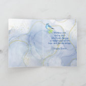 Happy Easter Mountain Bluebird Holiday Kaart (Binnen)