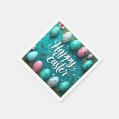 Happy Easter Napkins Servet (Hoek)