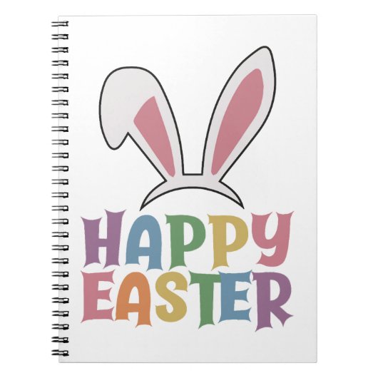 Happy Easter Notitieboek (Voorkant)