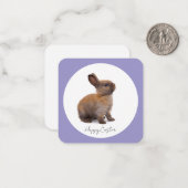 Happy Easter Notitiekaartje (Voorkant / Achterkant in situ)