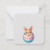 Happy Easter Notitiekaartje (Achterkant)