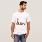 Happy Easter Oliver de Otter T-shirt (Voorkant volledig)