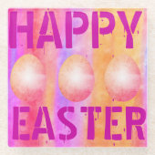 Happy Easter Onderzetter (Voorkant)