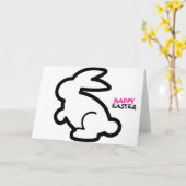 Happy Easter Ostern Kaart (Gele Bloem)