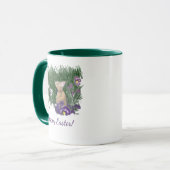 Happy Easter | Paarse Bunny Violet Mok (Voorkant links)