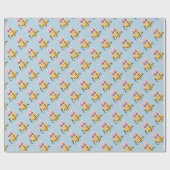 Happy Easter, paasbroodoorten Cadeaupapier (Vlak)